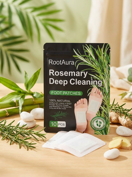 RootAura™  Пластири за стъпала за релакс и облекчение