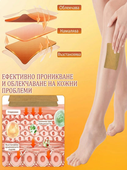 RootAura™ Освежаващи Пачове за Вените