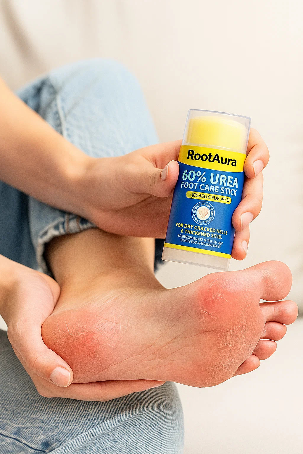 RootAura™ Крем за сухи и напукани пети